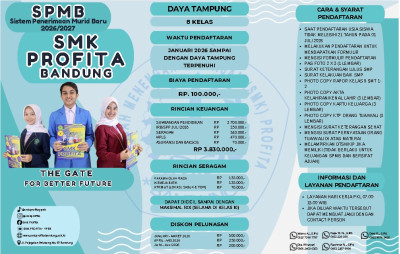 SPMB SMK PROFITA BANDUNG 2026-2027