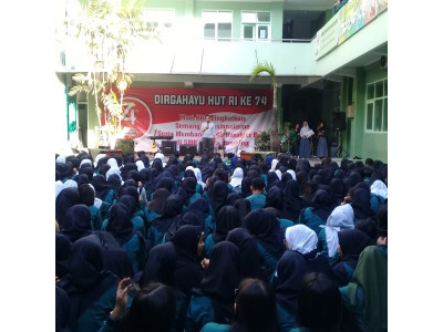 HUT RI ke 74 di SMK Profita Bandung